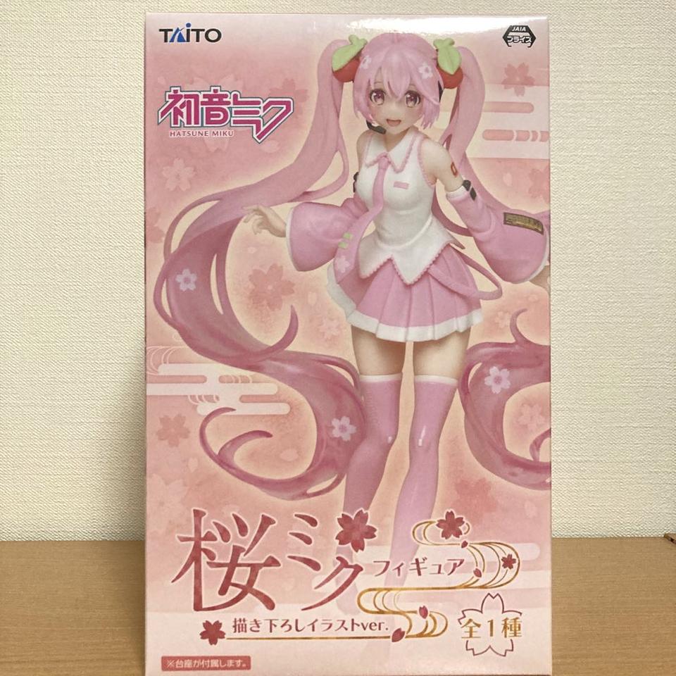Taito Sakura Miku Figure New Illustration Ver. Vocaloid Hatsune Miku Buy