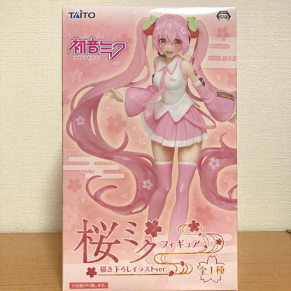 Taito Sakura Miku Figure New Illustration Ver. Vocaloid Hatsune Miku Buy