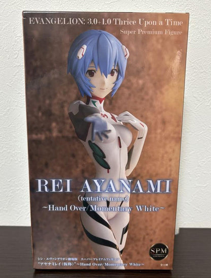 Evangelion Tentative Name Rei Ayanami SPM Figure Hand Over/Momentary White Buy