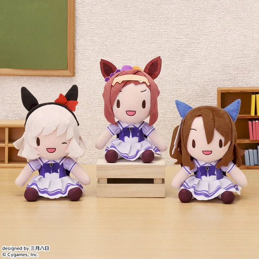 Uma Musume: Pretty Derby Curren Chan/Sakura Bakushin O/King Halo Fuwapuchi Plush Vol.8 Buy