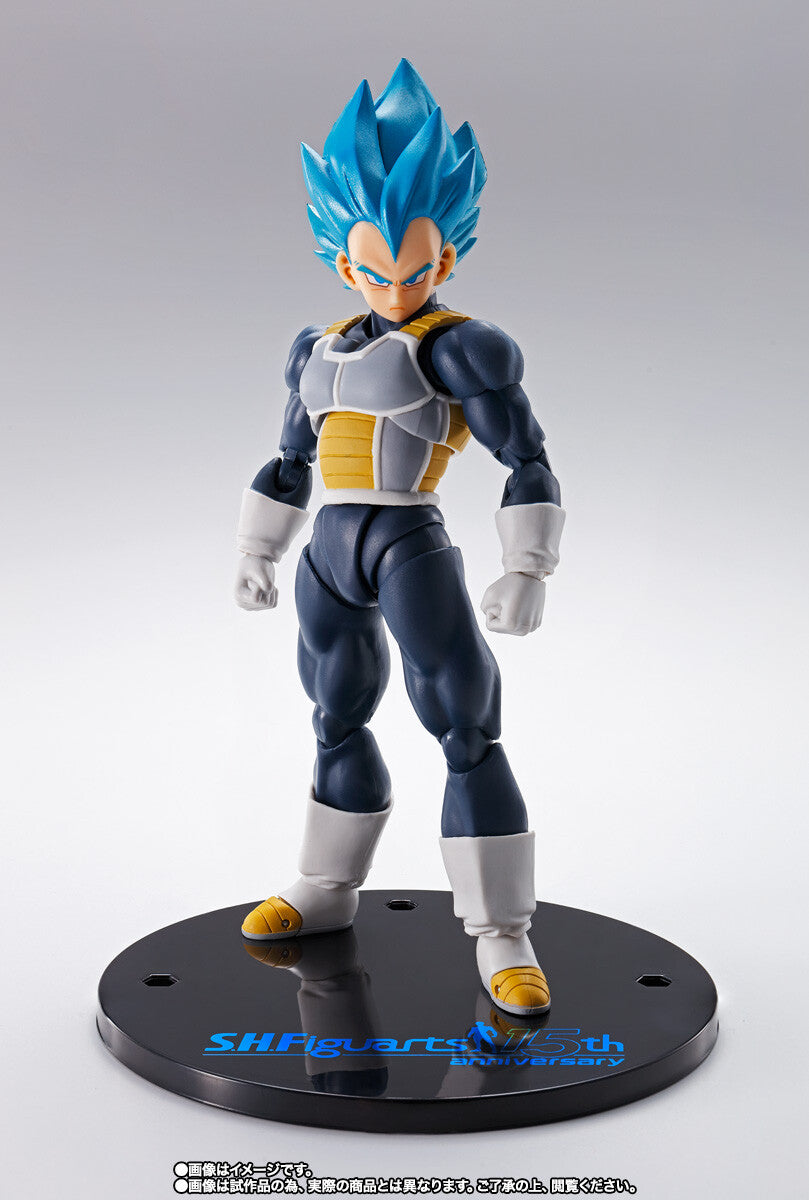 Vegeta SSJ God S.H.Figuarts 15th Anniversary Ver. Exclusive Figure for Sale