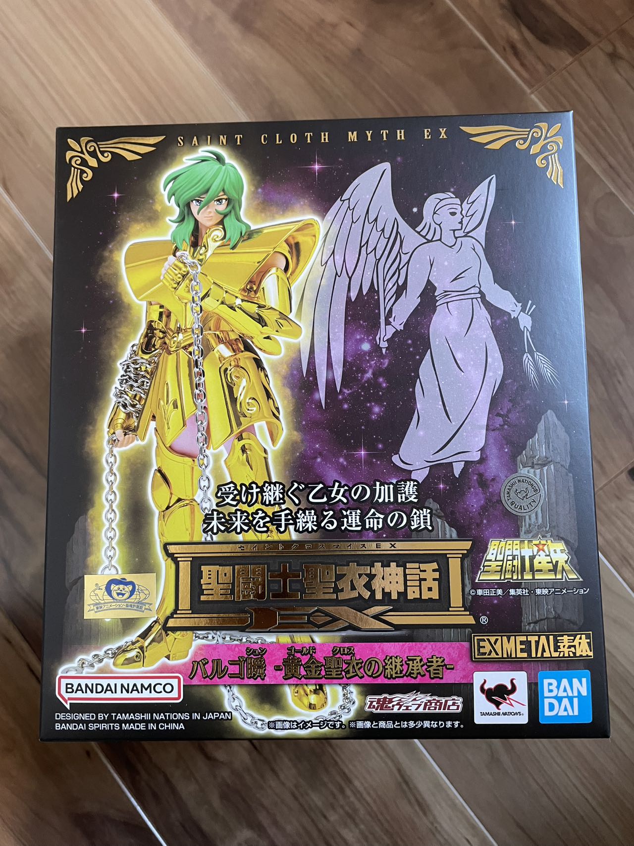 Saint Seiya Myth Cloth EX Virgo Shun Inheritor of the Gold Cloth Exclusive Figure