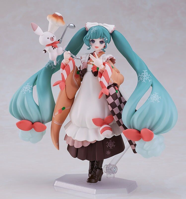 Hatsune Miku figma EX-068 Snow Miku Winter Delicacy Ver. Figure for Sale
