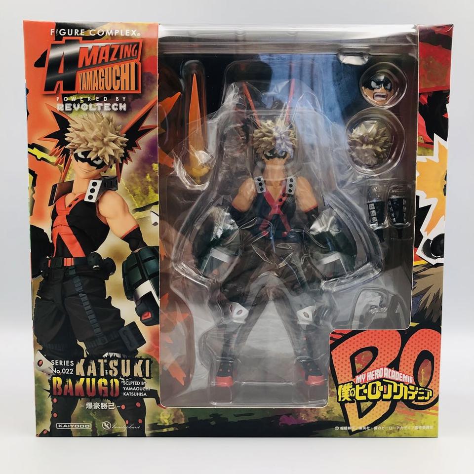 Amazing Yamaguchi Revoltech Katsuki Bakugo Figure