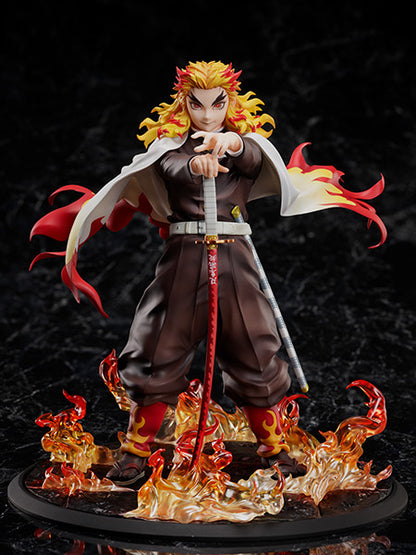 Aniplex Demon Slayer Mugen Train Kyojuro Rengoku 1/8 Scale Figure Statue