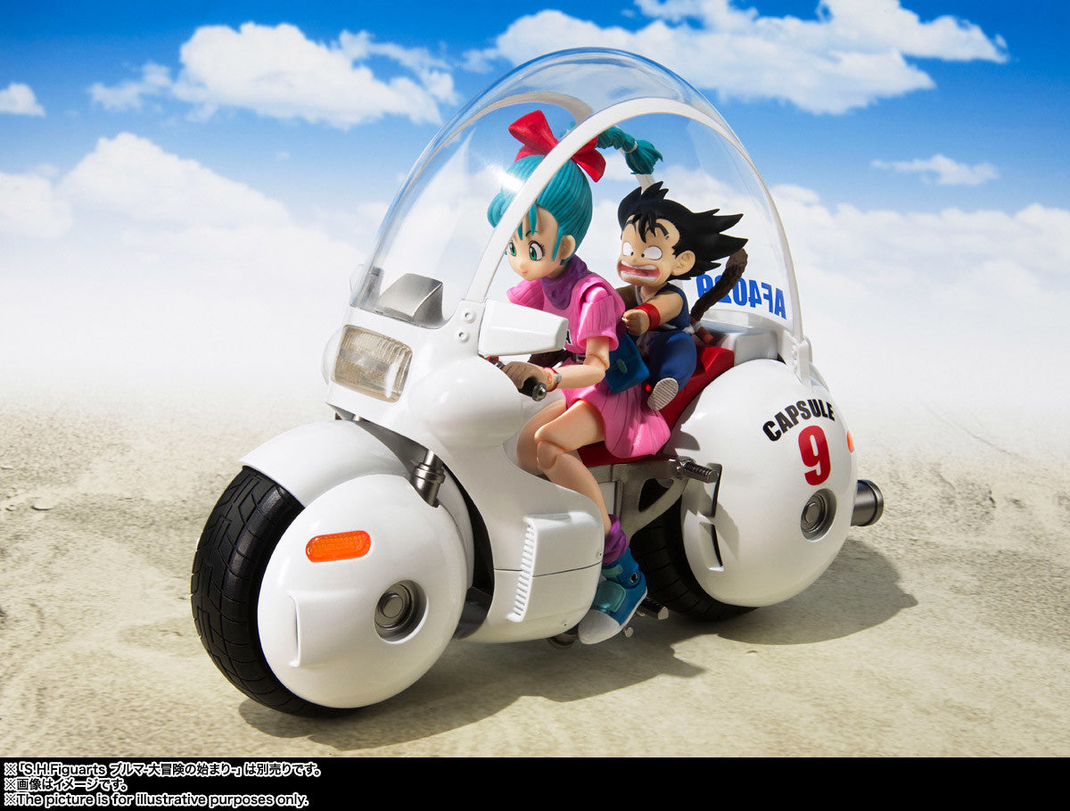 Dragon Ball Bulma Motorcycle Hoipoi Capsule No.9 S.H.Figuarts