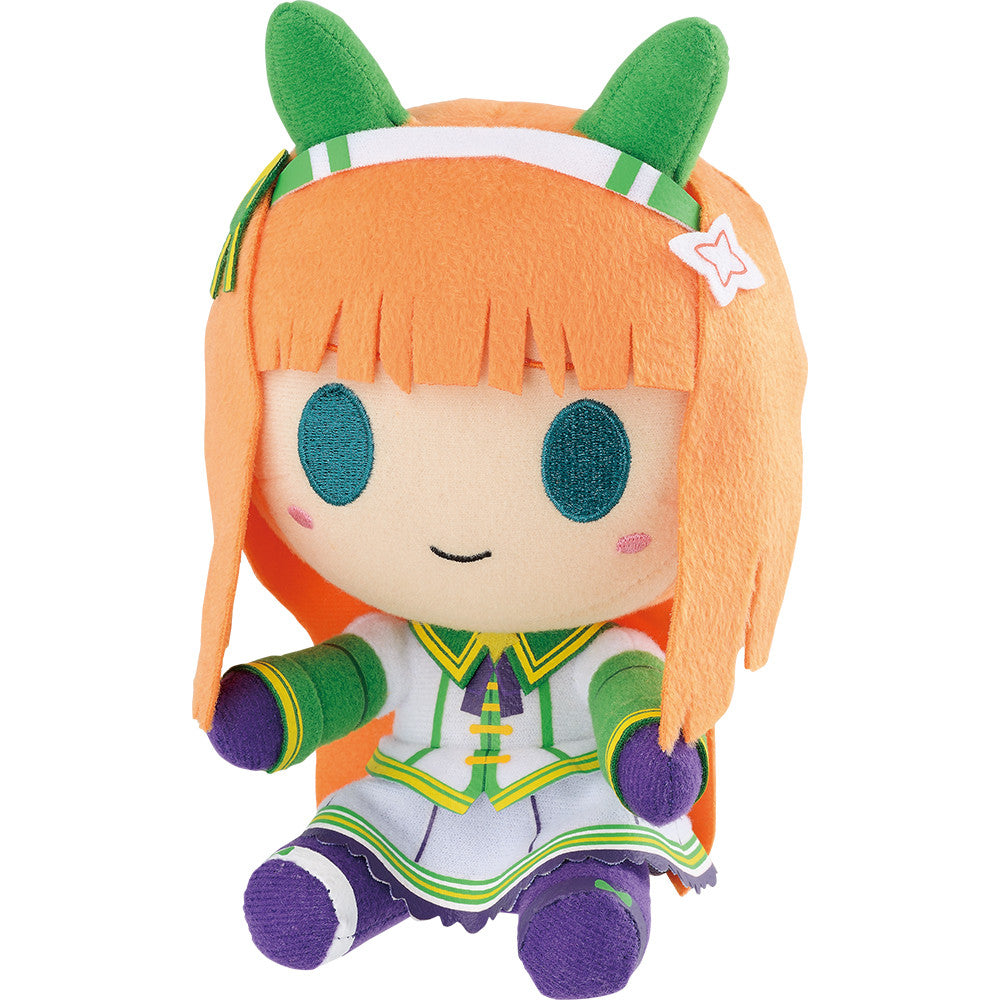 Chokonokko Ichiban Kuji Prize B Silence Suzuka Plush Uma Musume Pretty Derby for Sale