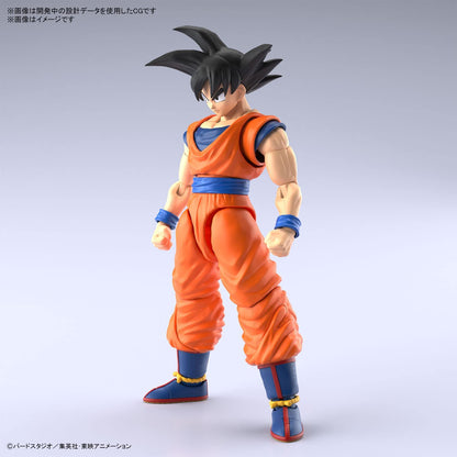 Dragon Ball Z Goku New Spec Ver Figure-rise Standard Model Kit for Sale