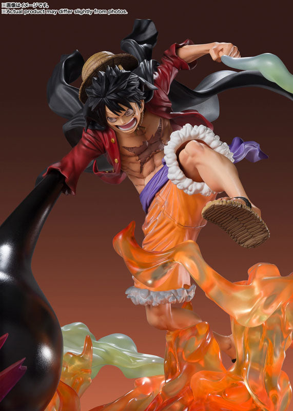 FiguartsZERO Extra Battle Spectacle One Piece Luffy Red Roc Figure for Sale