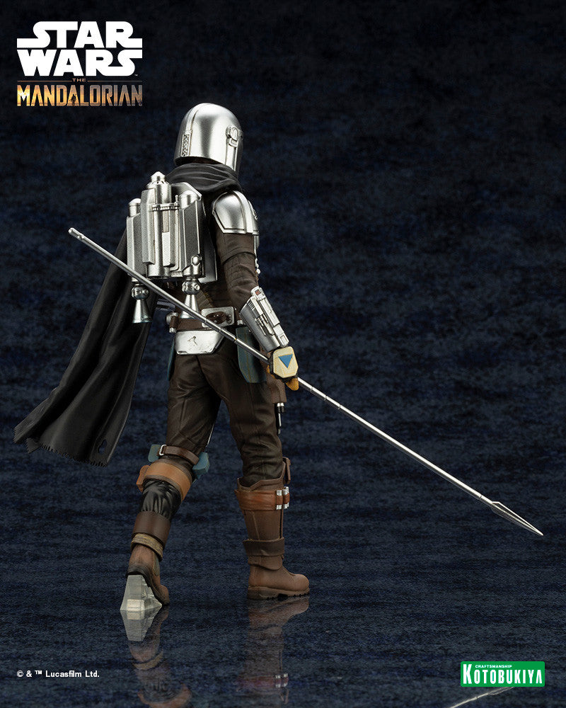 The Mandalorian Grogu & Mandalorian ARTFX+ Statue for Sale