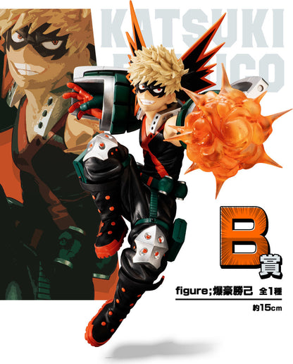 Ichiban Kuji Katsuki Bakugo Prize B Figure My Hero Academia NEXT GENERATIONS! feat. SMASH RISING for Sale