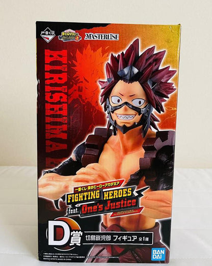 Ichiban Kuji Eijiro Kirishima Prize D Figure My Hero Academia FIGHTING HEROES feat One's Justice Buy