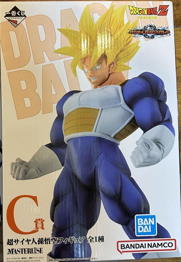Ichiban Kuji Goku SSJ Prize C Figure Dragon Ball vs Omnibus Great for Sale