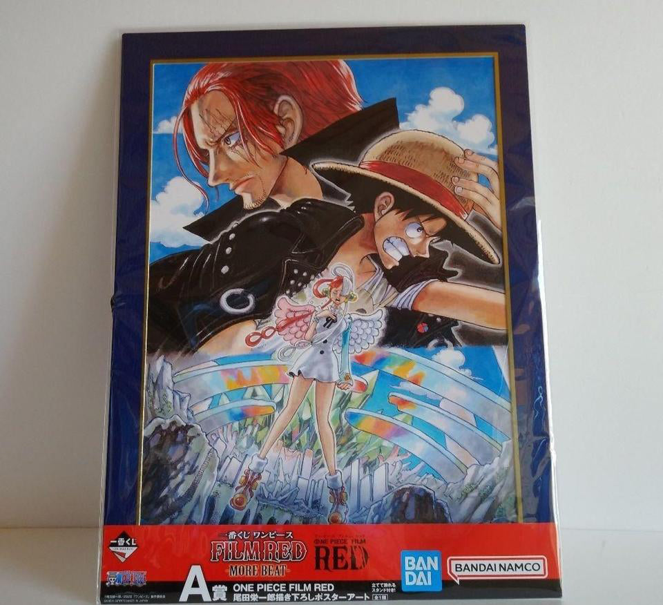 Ichiban Kuji One Piece FILM RED More Beat Prize A Poster Art Buy