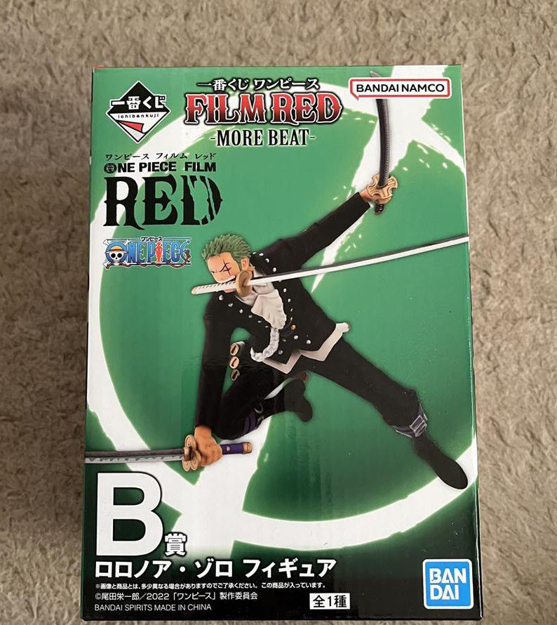 Ichiban Kuji One Piece FILM RED More Beat Roronoa Zoro Prize B Figure Buy