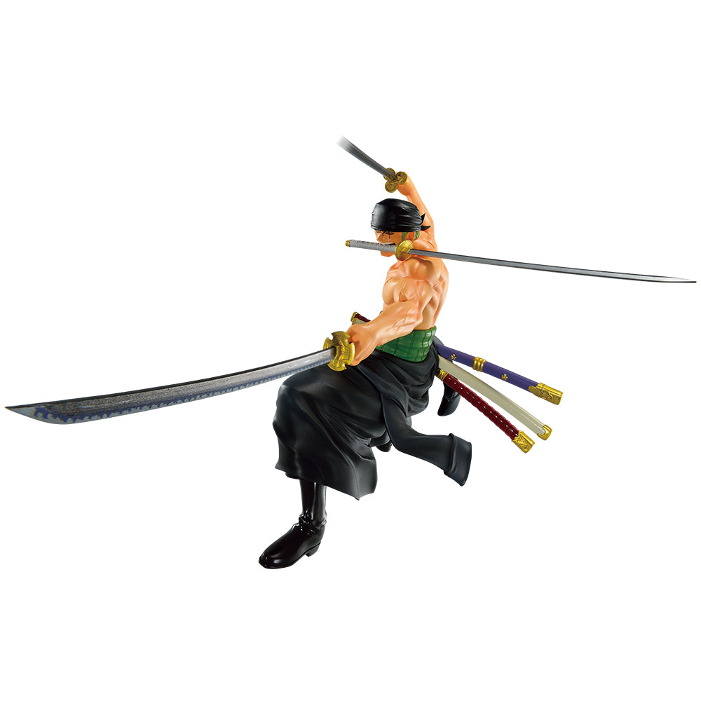 Ichiban Kuji One Piece Signs of the Hight King Roronoa Zoro Prize D Figure for Sale