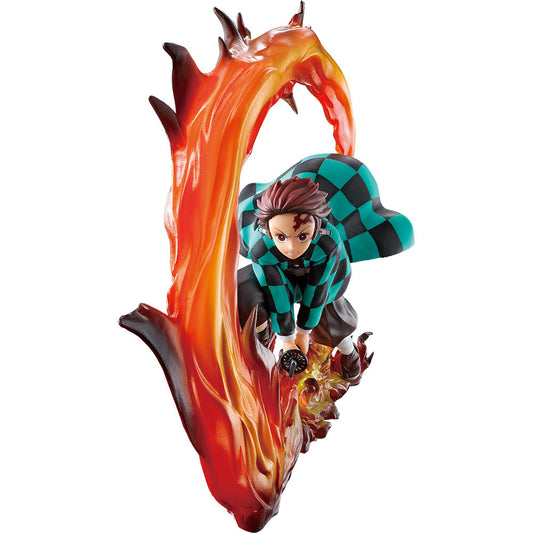 Ichiban Kuji Demon Slayer -The Sword Burn Your Heart Prize A Tanjiro Kamado Figure for Sale