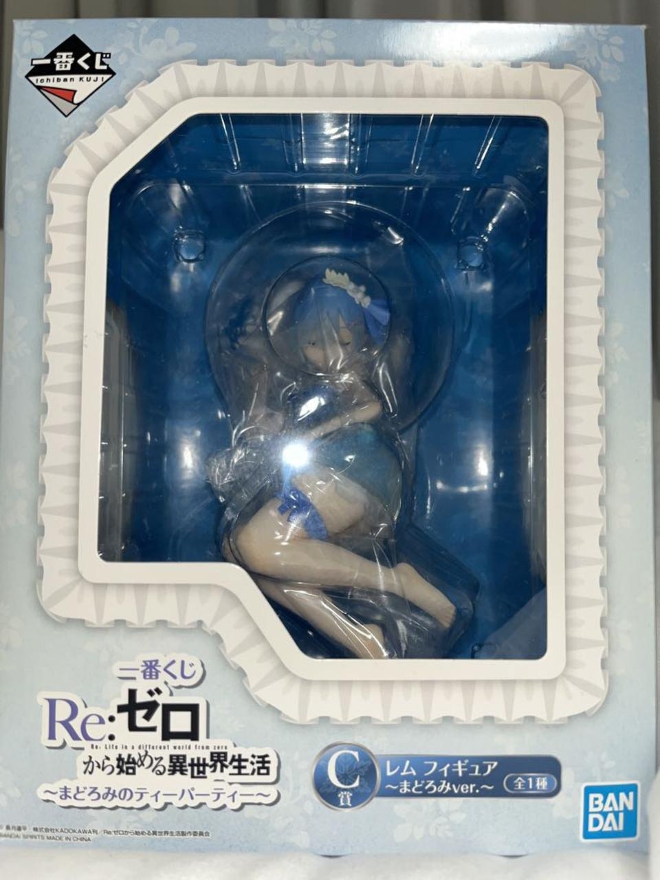 Ichiban Kuji Rem Prize C Figure Re:Zero Slumber Tea Party for Sale