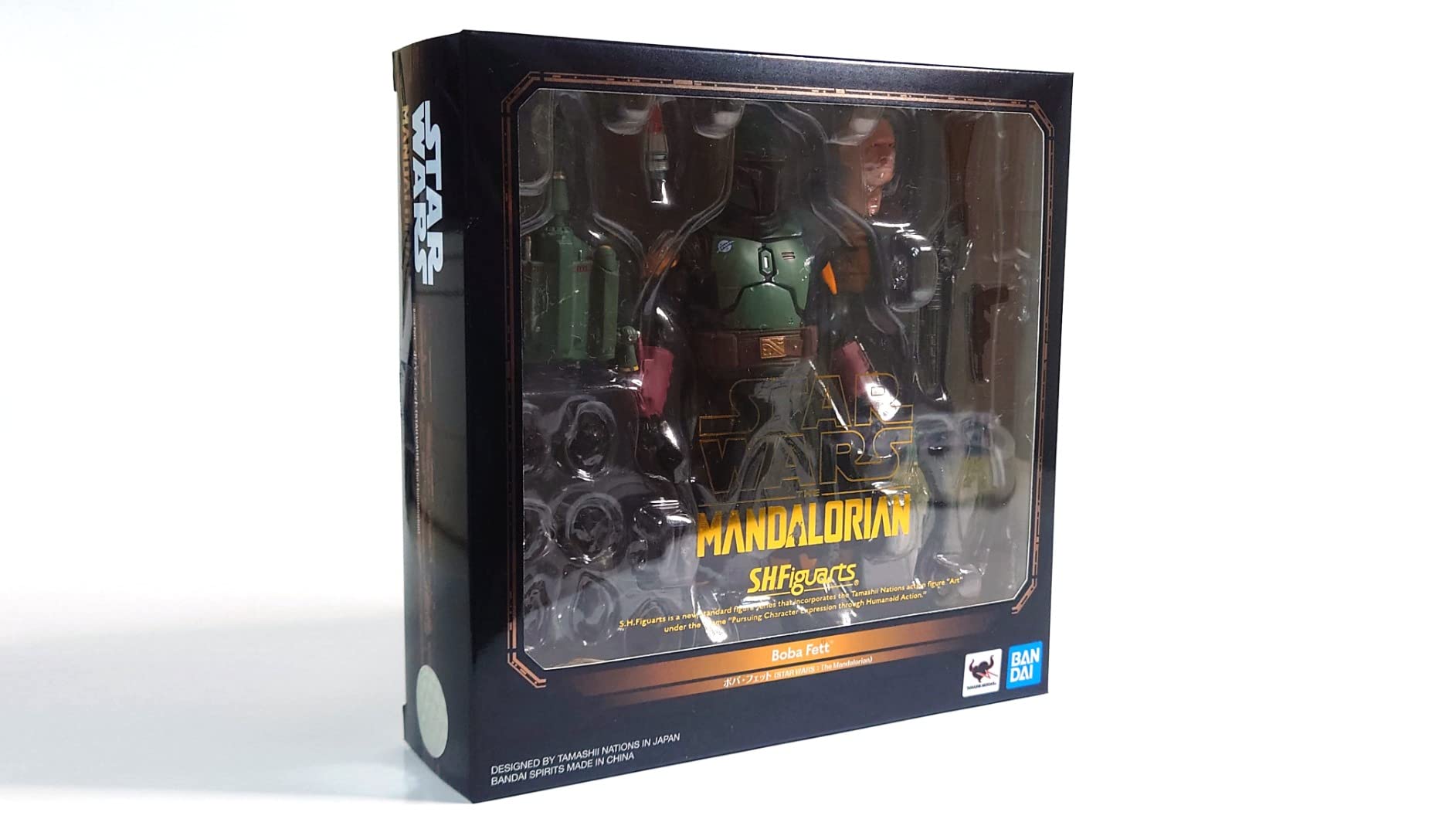 S.H.Figuarts The Mandalorian Boba Fett Action Figure for