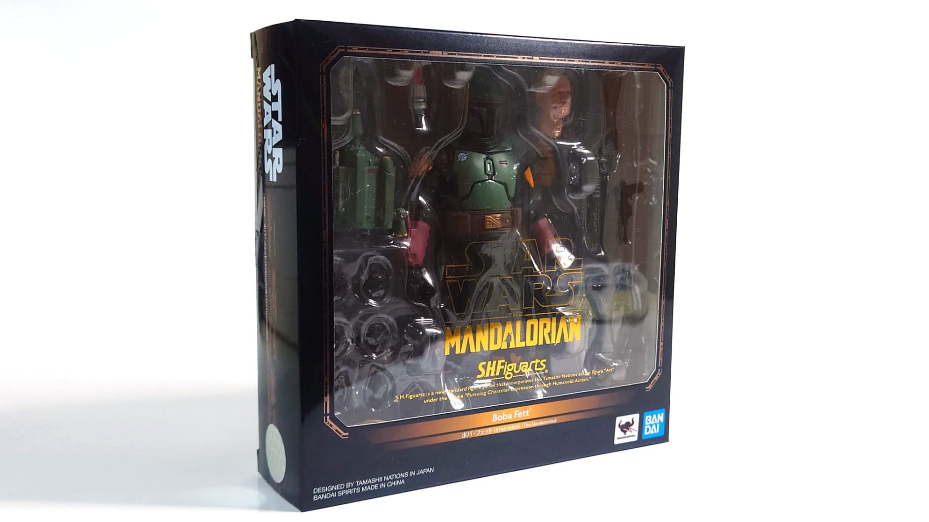 S.H.Figuarts The Mandalorian Boba Fett Action Figure for Sale