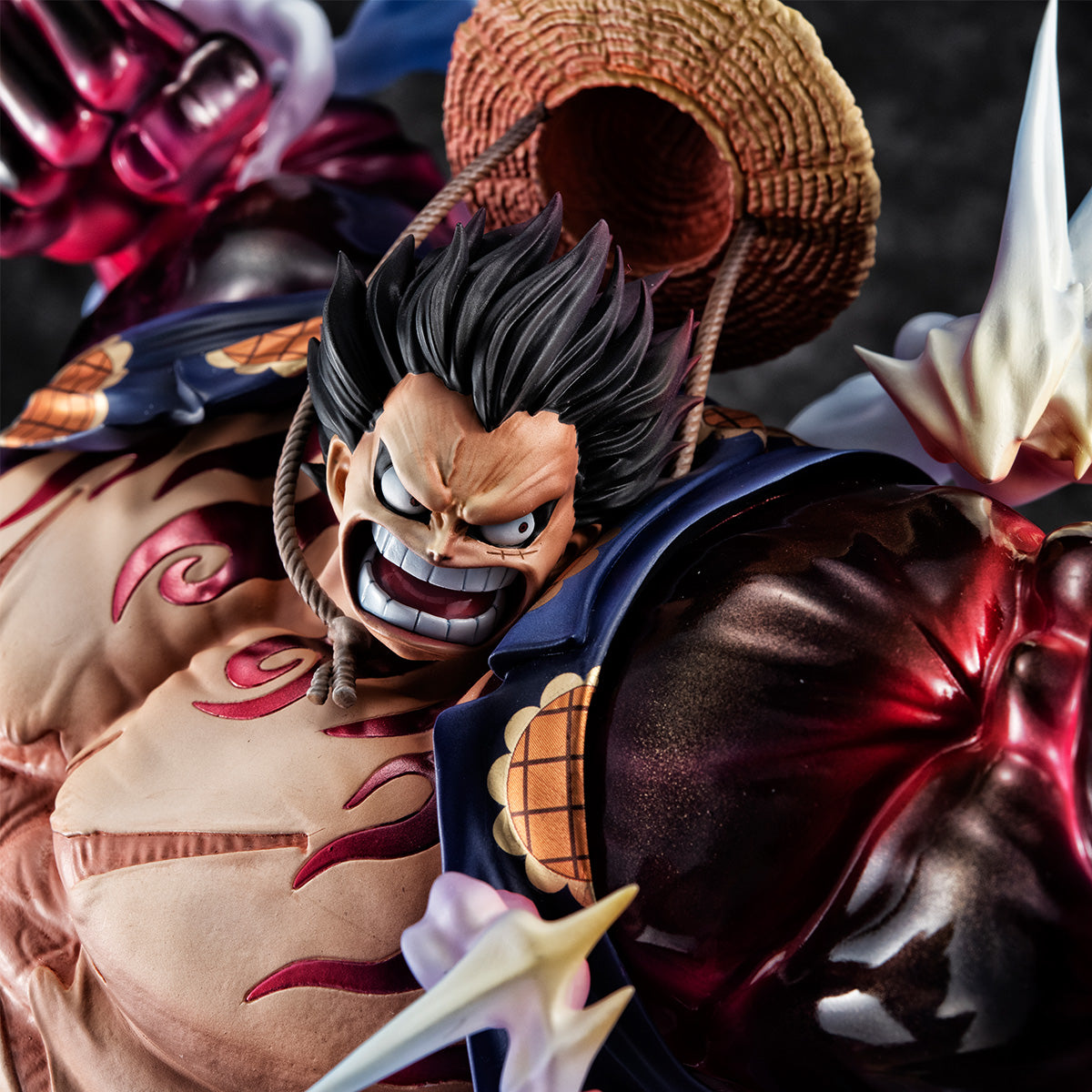 Megahouse One Piece P.O.P Luffy Gear 4 Boundman Ver.2 Figure