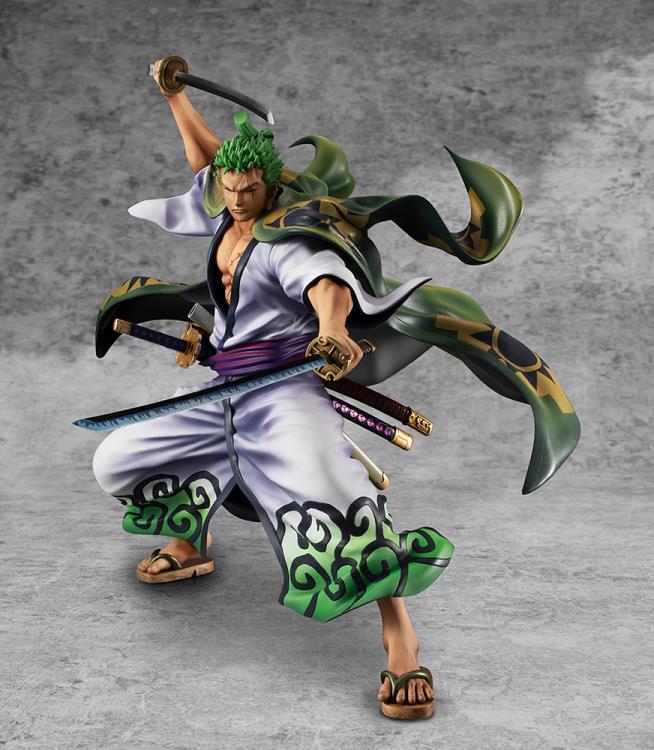 Portrait of Pirates Warriors Alliance One Piece Roronoa Zoro Zorojuro Ver. Reissue Figure