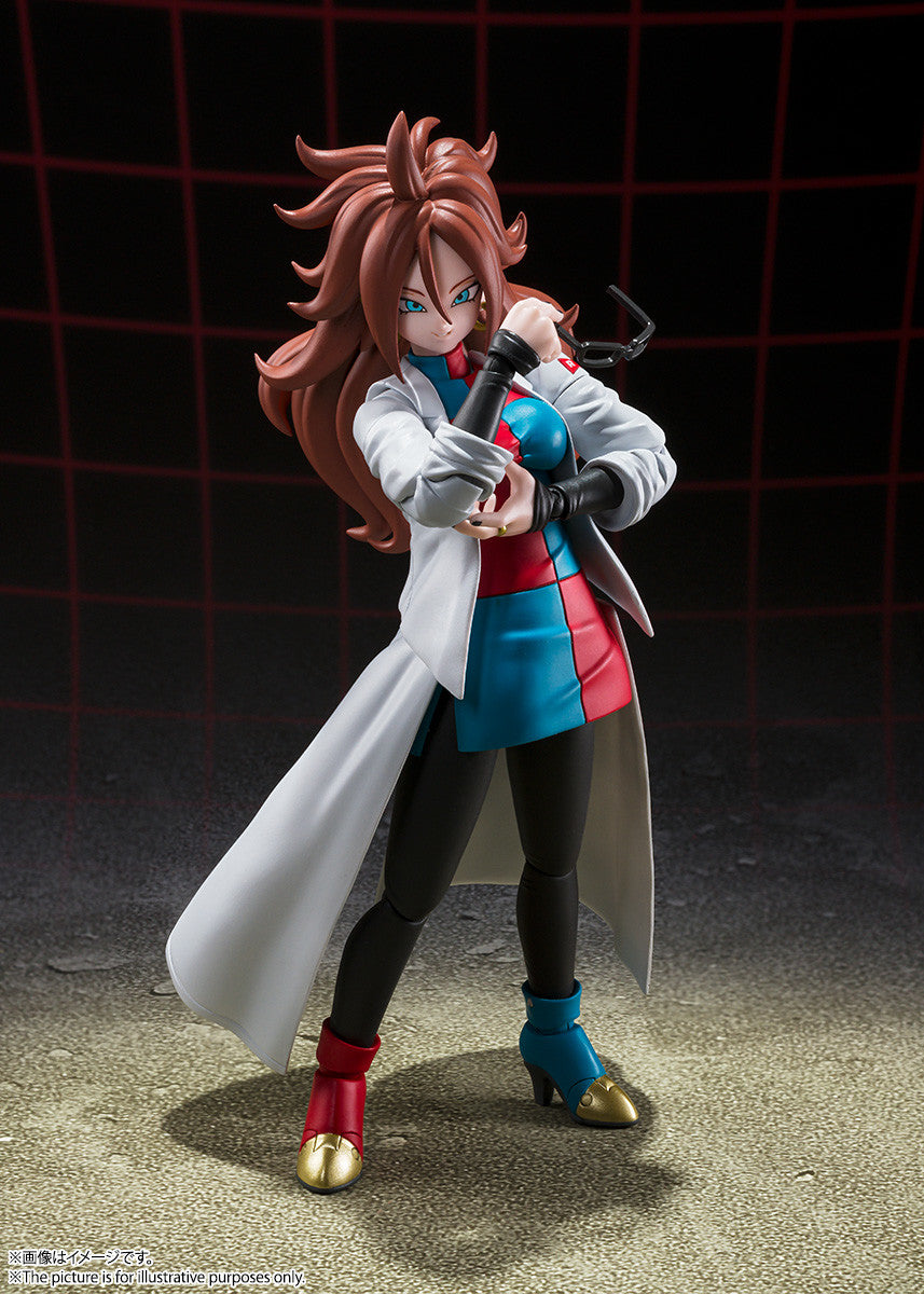 Dragon Ball FighterZ Android 21 Lab Coat Ver S.H.Figuarts