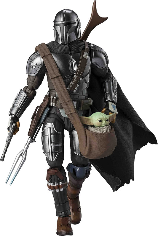 S.H.Figuarts Grogu & Mandalorian Din Djarin Action Figure