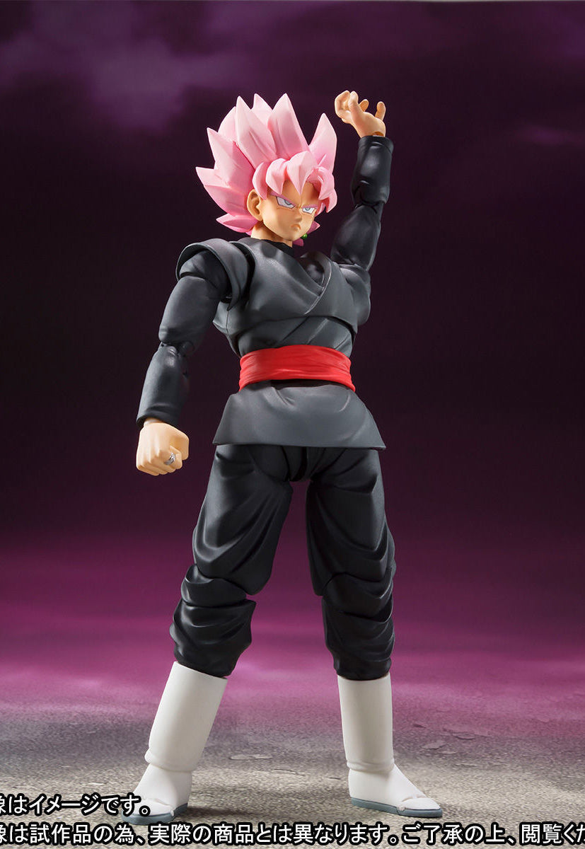 Figura Goku Black Super Saiyan Rose - Dragon Ball - S.H.Figuarts - Bandai