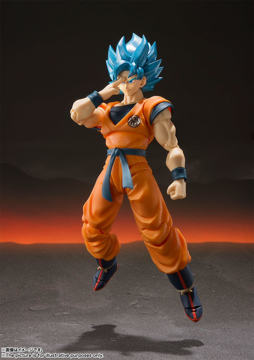 Sh Figuarts Super Saiyan Blue Goku, Shf Goku Action Figure