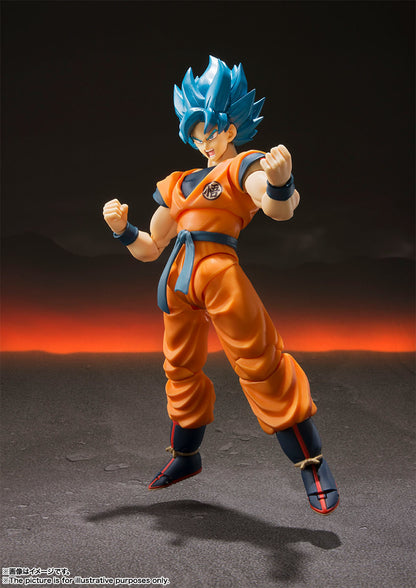 SHF Goku SSGSS Figure