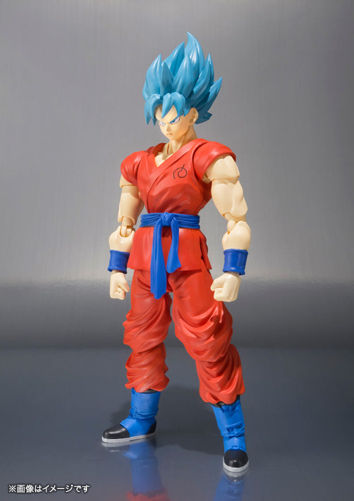 SHF Resurrection F Goku SSGSS Figure