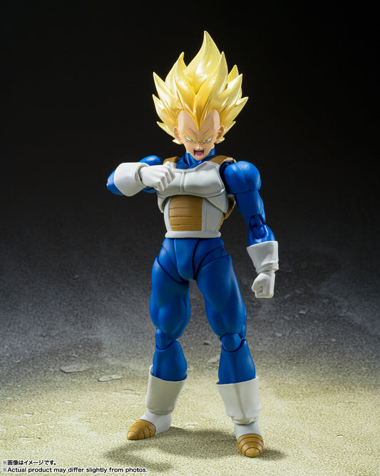 Dragon Ball Z Super Saiyan Vegeta S.H.Figuarts Awakening Super Saiyan Blood