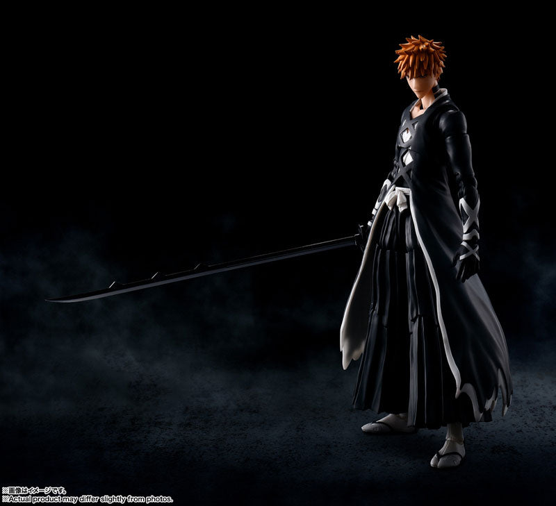 S.H.Figuarts Bleach Ichigo Kurosaki Bankai Tensa Zangetsu Figure