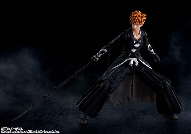 S.H.Figuarts Ichigo Kurosaki Bankai Tensa Zangetsu Figure for Sale